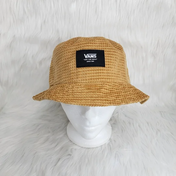 VANS Patch Brown Bucket Hat Unisex. - Picture 2 of 9